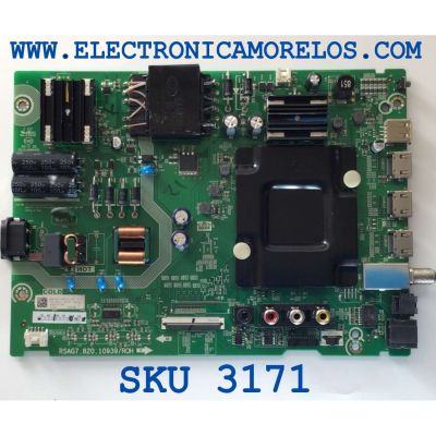 MAIN FUENTE (COMBO) PARA TV HISENSE·ROKU TV 4K·UHD·HDR / NUMERO DE PARTE 286273 / RSAG7.820.10939/ROH / 50A53FUR(0002) / 286272 / PANEL HD500Y1U91-T0L2\GM\CKD3A\ROH / DISPLAY CV500U2-L01 REV:02 / MODELOS 50R6E4 50A53FUR / 50R6G